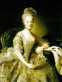 Alexander Roslin Portrait of Hedwig Elizabeth Charlotte of Holstein-Gottorp Sweden oil painting art